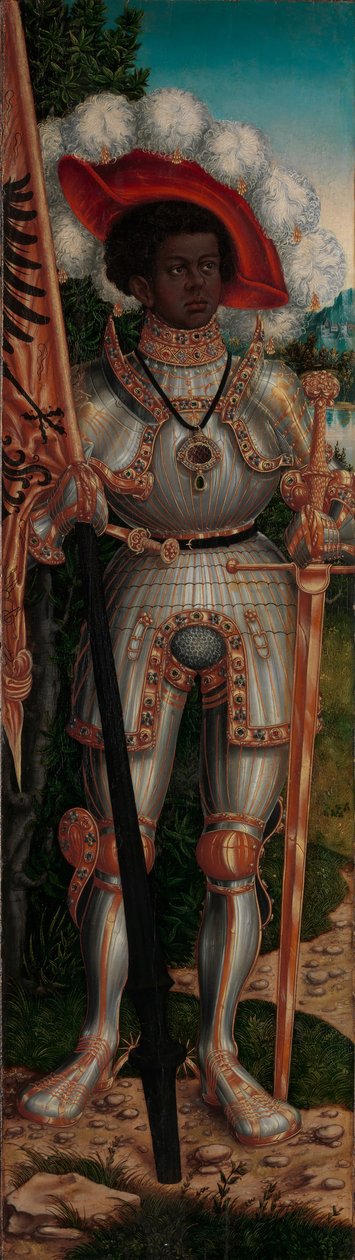 Saint Maurice, ca. 1520-25. av Lucas Cranach the Elder