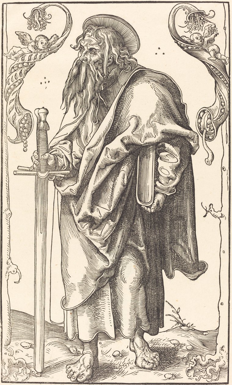 St.Paul av Lucas Cranach the Elder