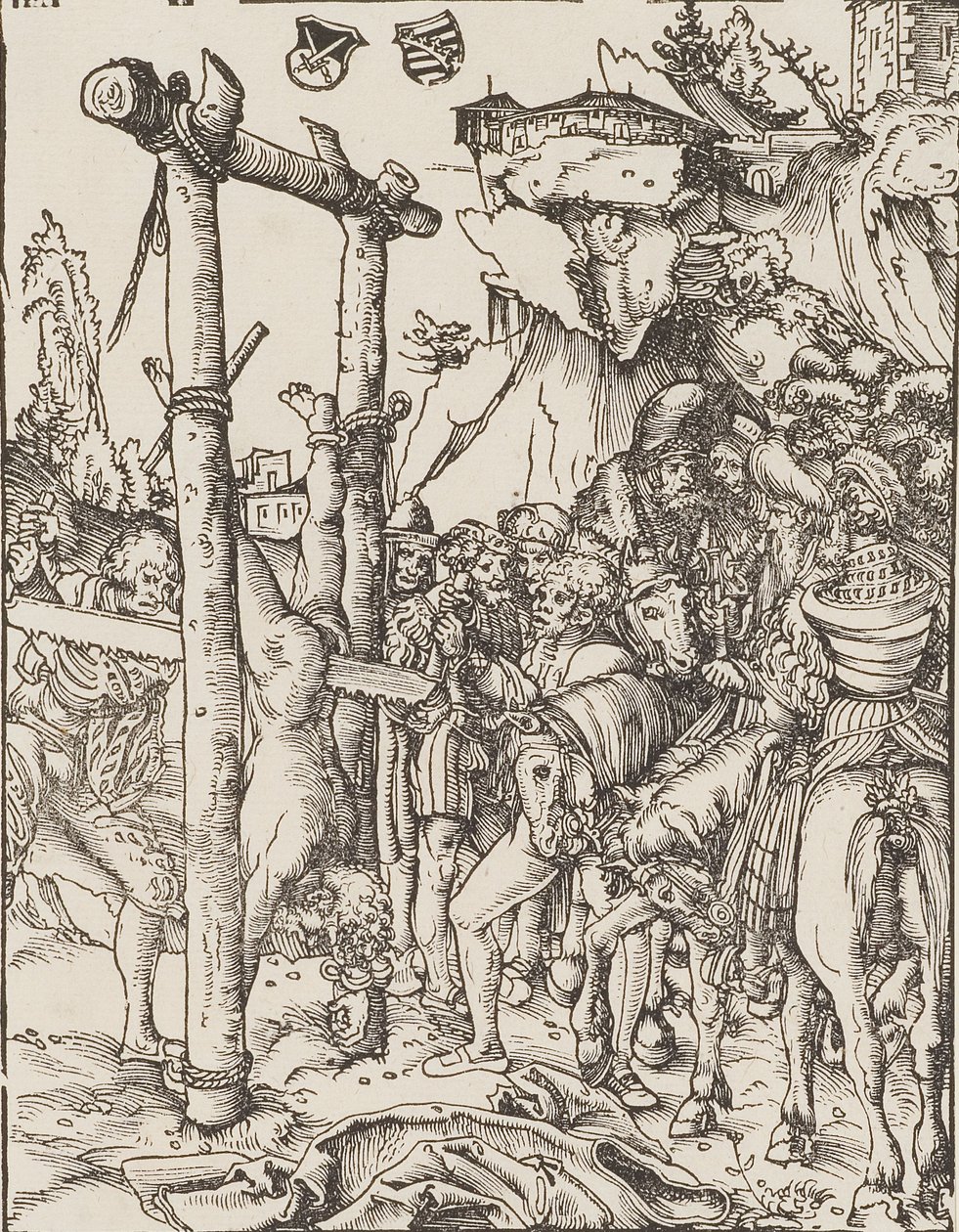 Frelseren til den hellige Simon Zelotes av Lucas Cranach the Elder
