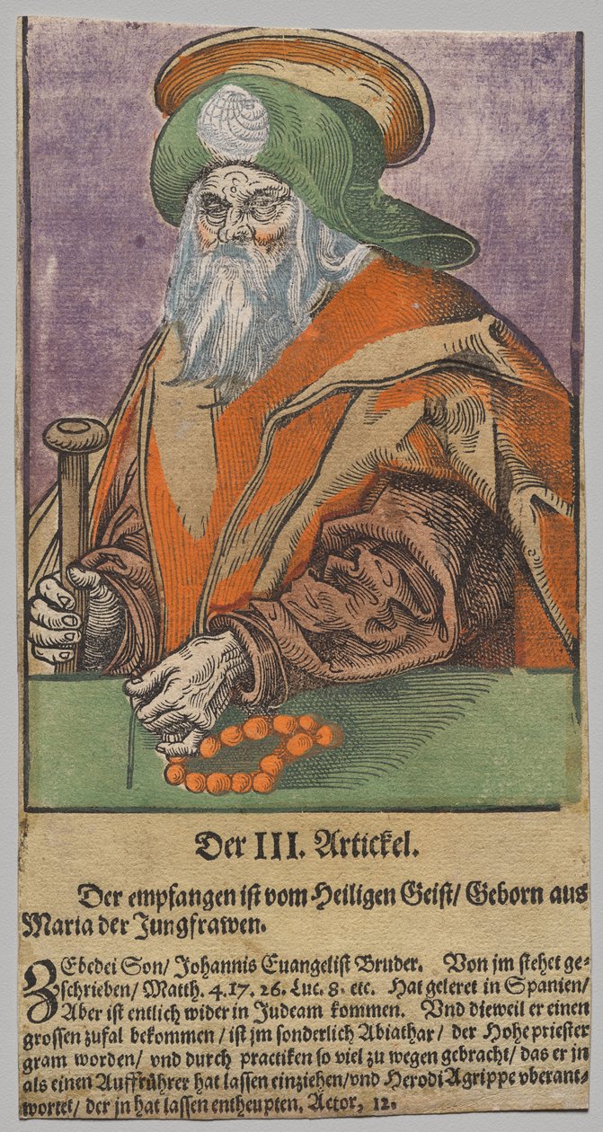 Jakob den større fra Kristus, apostlene og den hellige Paulus av Lucas Cranach the Elder, After
