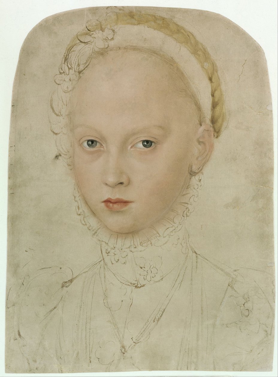 Elisabeth av Sachsen 15521590, grevinne Palatine av Simmern, 1564 av Lucas Cranach the Younger