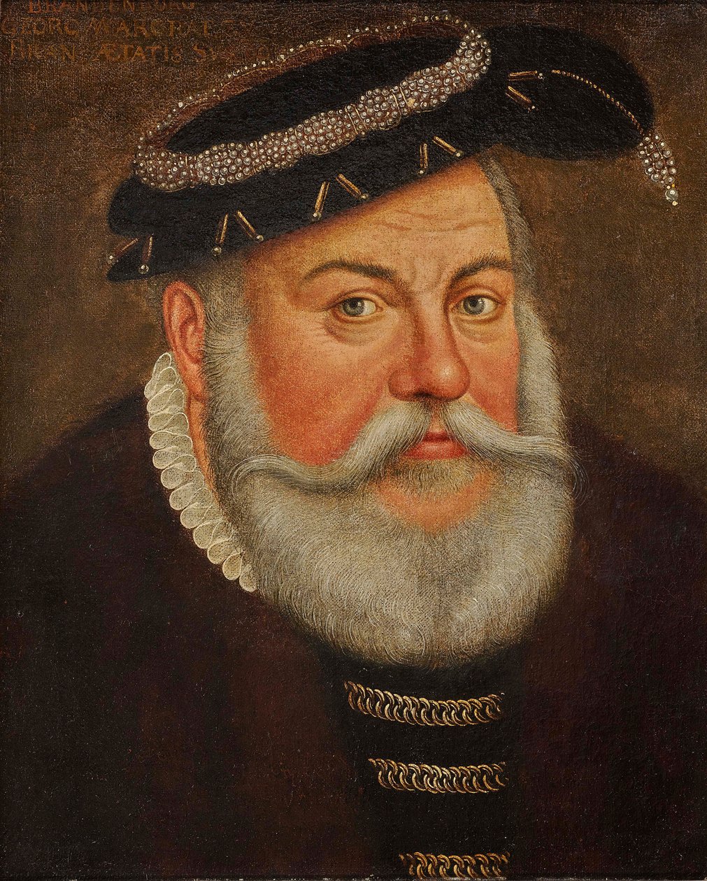 George den fromme, markgreve av Brandenburg-Ansbach 1484-1543. av Lucas Cranach the Younger