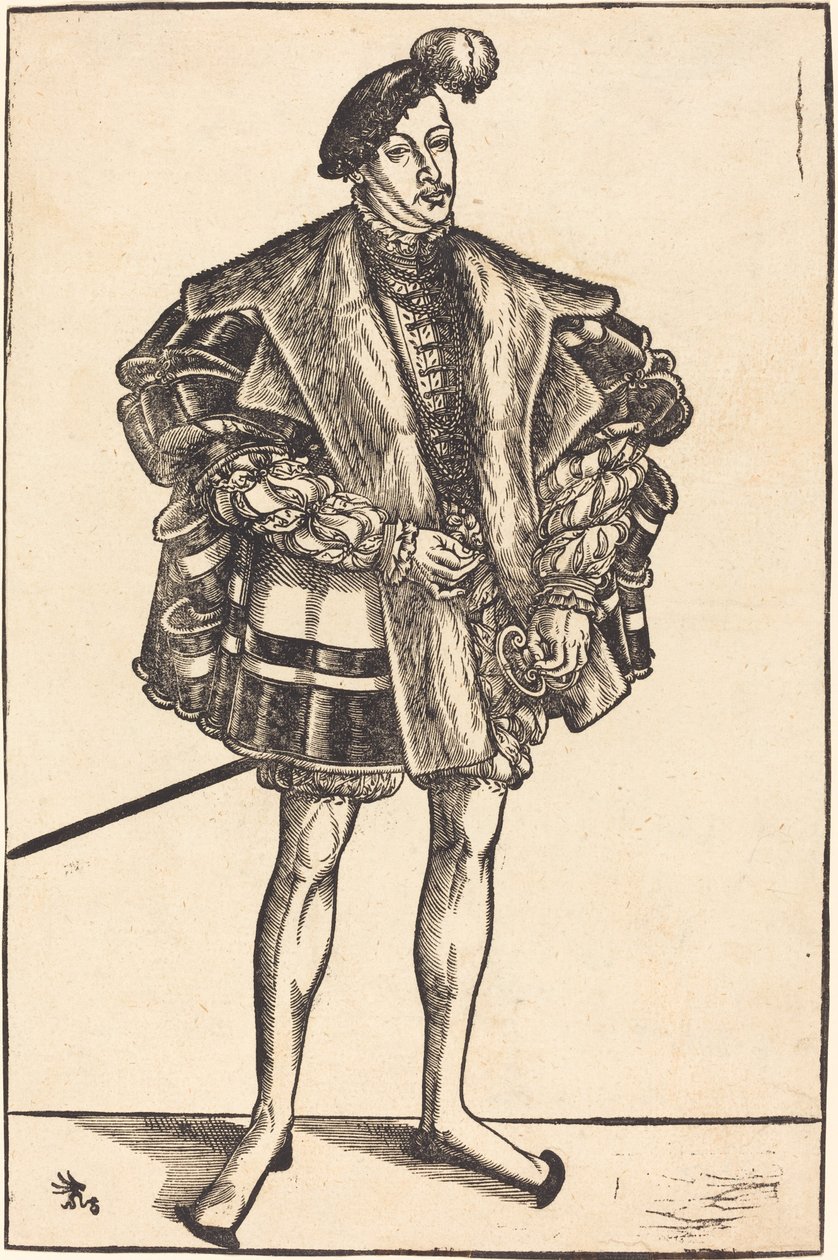 John William, hertug av Saxe-Coburg av Lucas Cranach the Younger