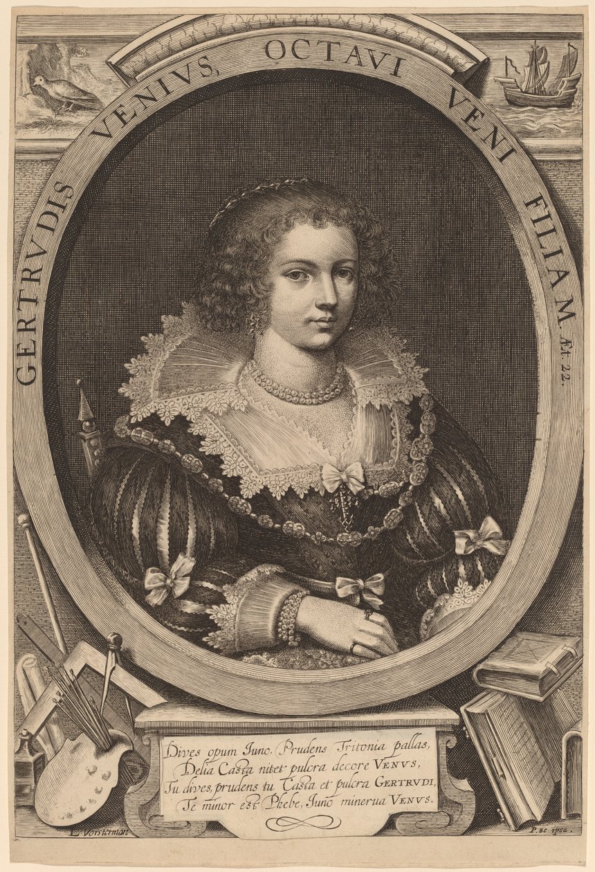 Gertrude van Veen av Lucas Emil Vorsterman