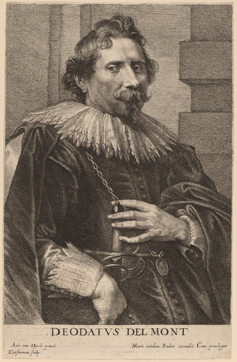 Plutselig Delmont av Lucas Emil Vorsterman after Sir Anthony van Dyck