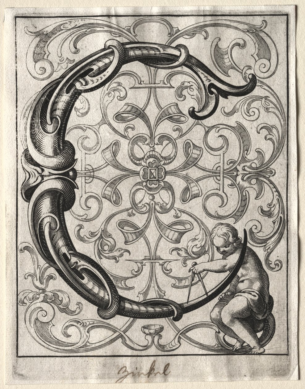 Nytt ABC-hefte: C, 1627. av Lucas Kilian