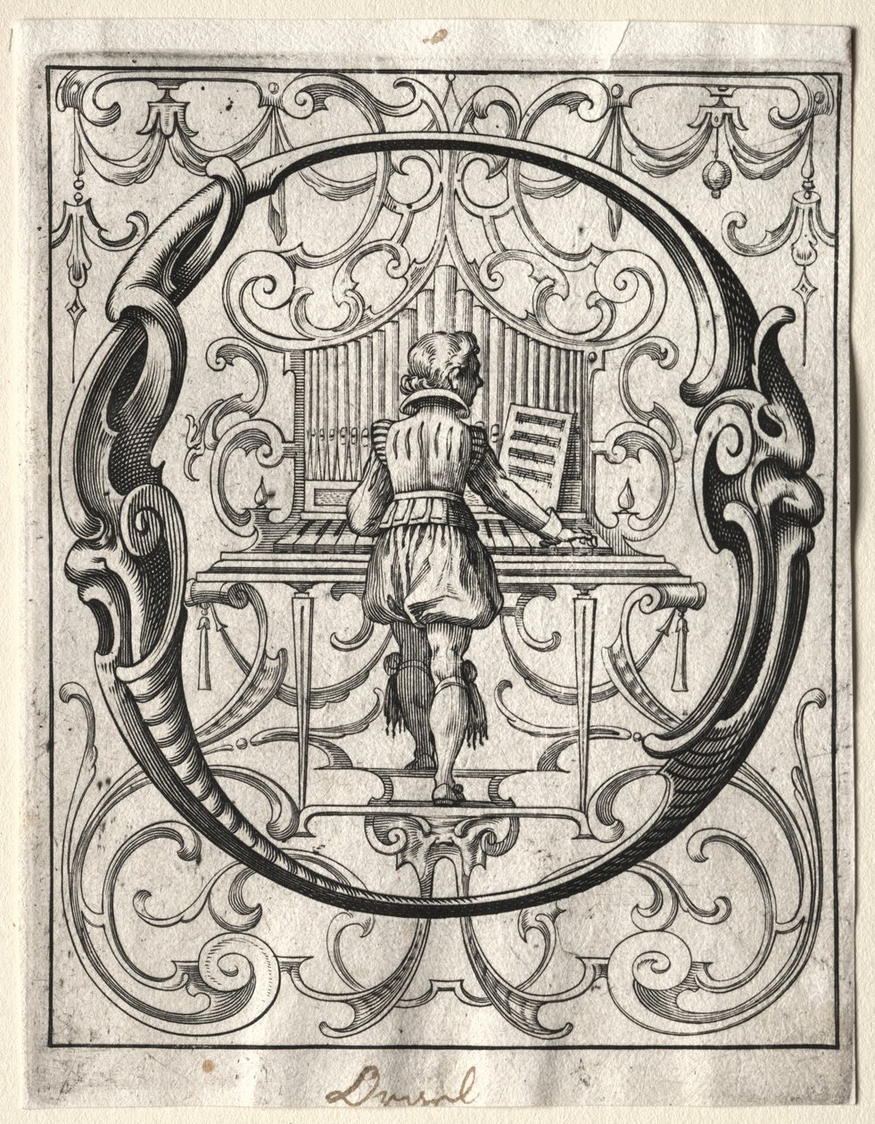 Nytt ABC-hefte: O, 1627. av Lucas Kilian