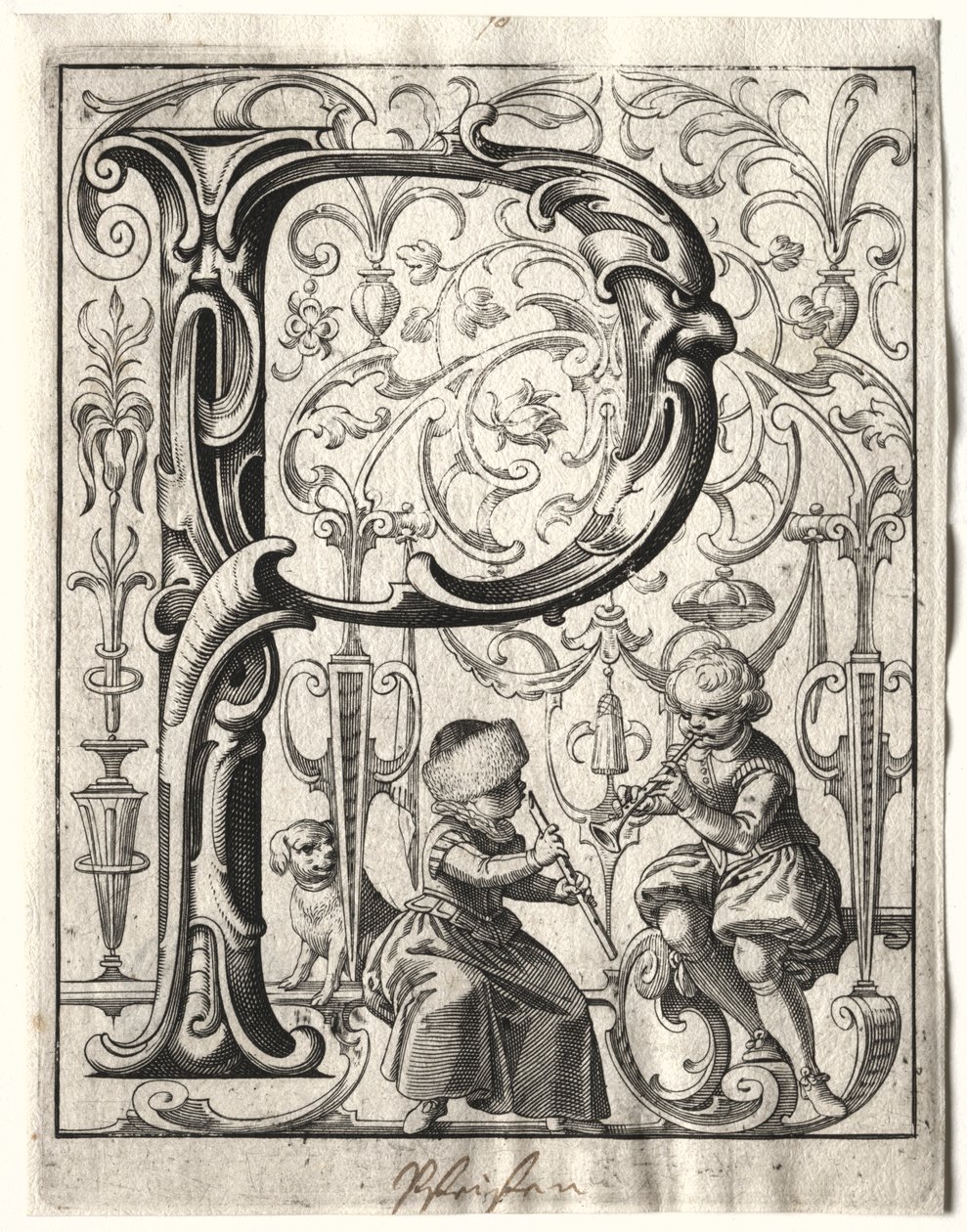 Nytt ABC-hefte: P, 1627. av Lucas Kilian