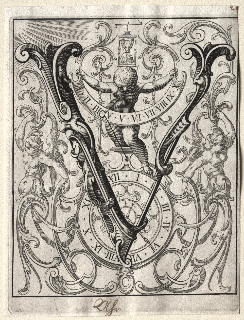 Nytt ABC-hefte: V, 1627. av Lucas Kilian