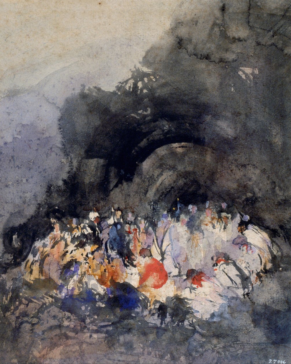Gruppe av figurer av Eugenio Lucas Velázquez