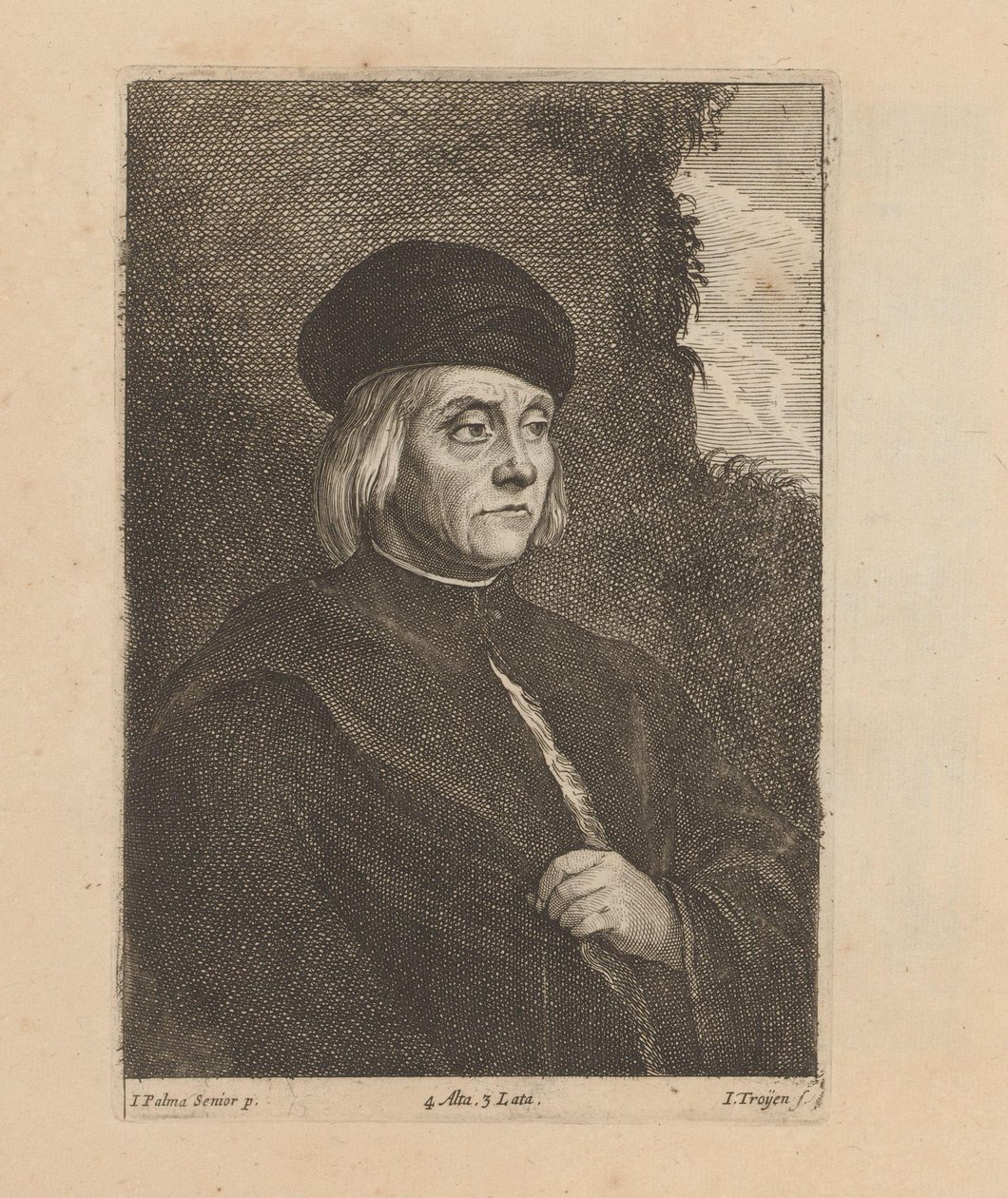 Portrett av Francesco Maria I della Rovere av Lucas Vorsterman (II)