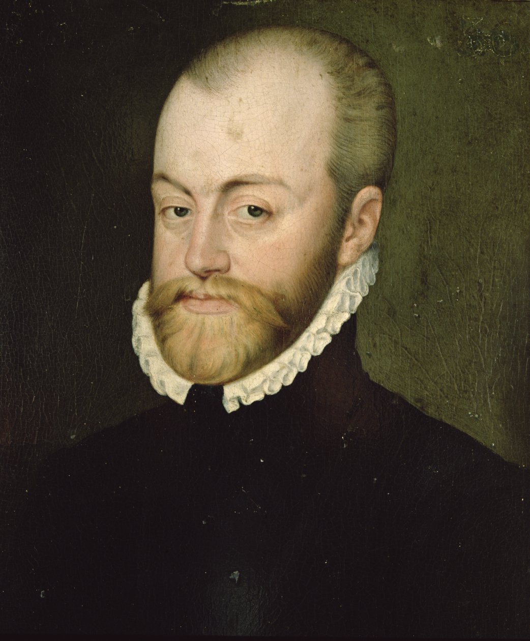 Portrett av Filip II (1527-1598), konge av Spania (olje på lerret) av Lucas de Heere