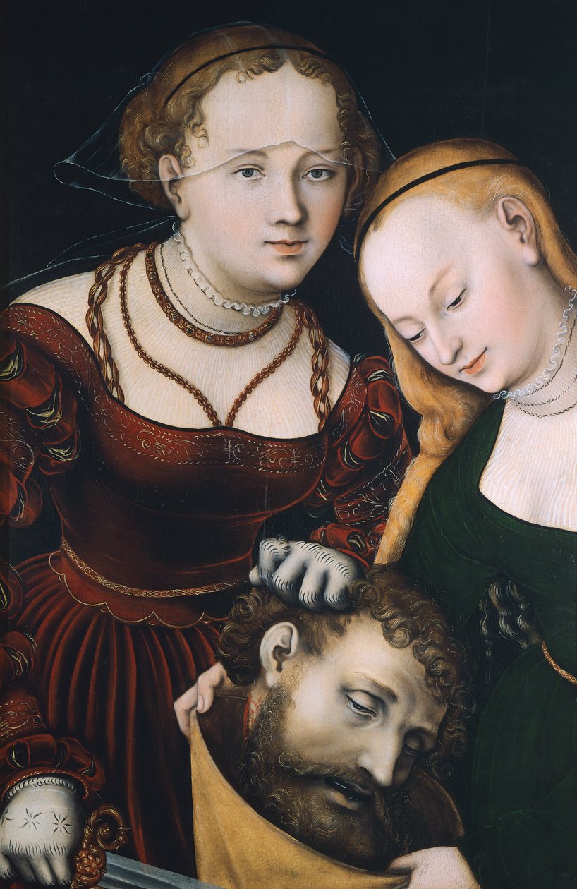 Judith med hodet av Holofernes av Lucas Cranach Elder (1472-1553) av Lucas the Elder Cranach