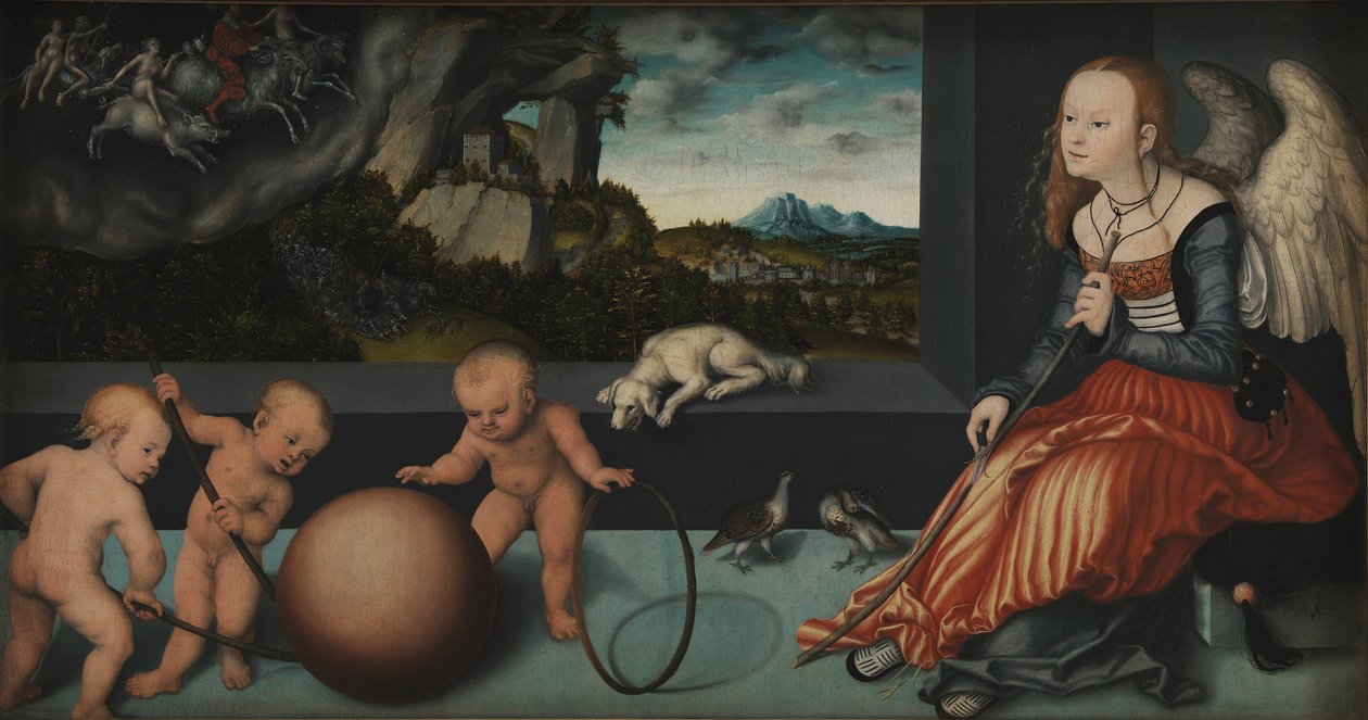 Melankoli av Lucas the Elder Cranach