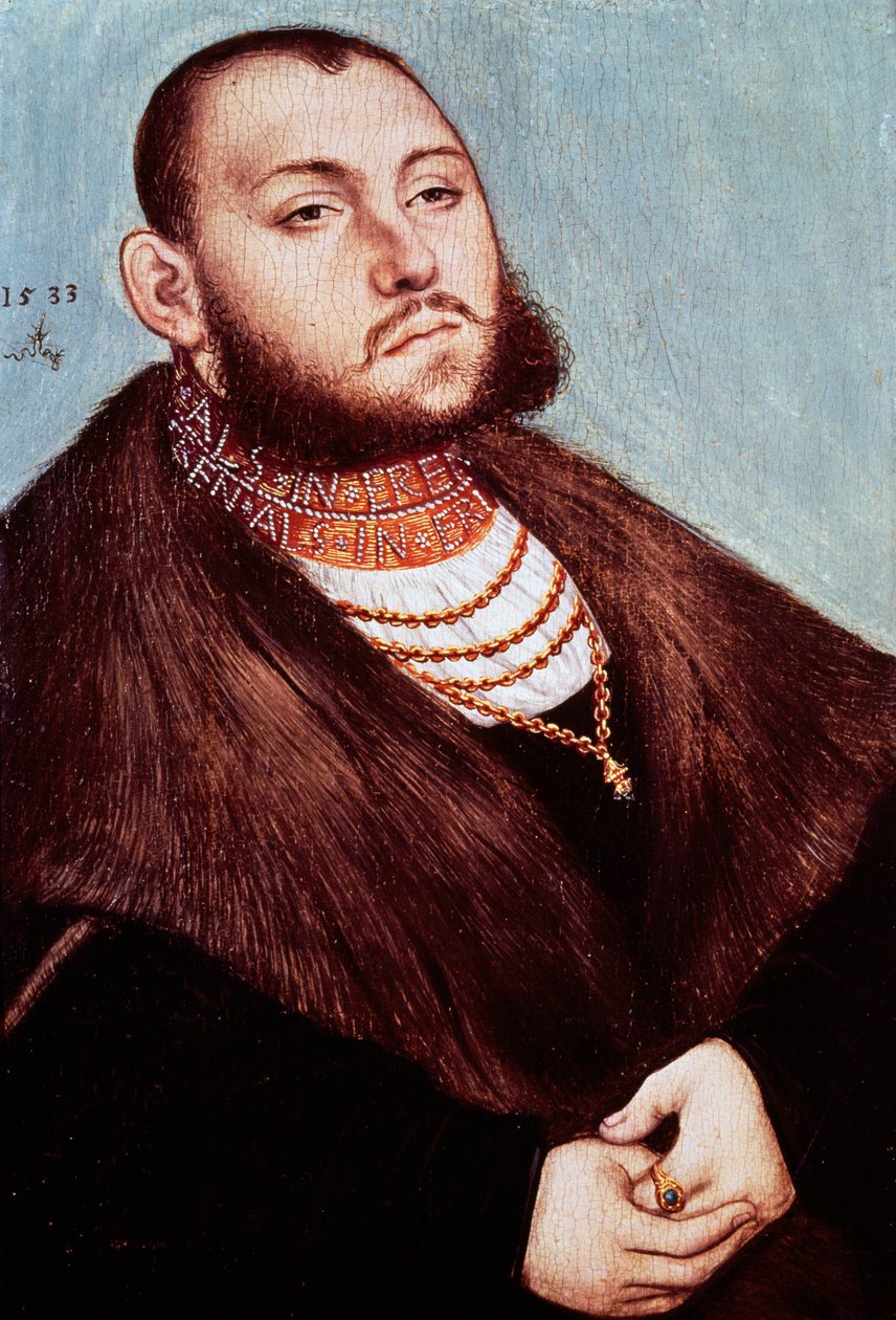 Portrett av Fredrik av Sachsen (Torgau av Lucas the Elder Cranach
