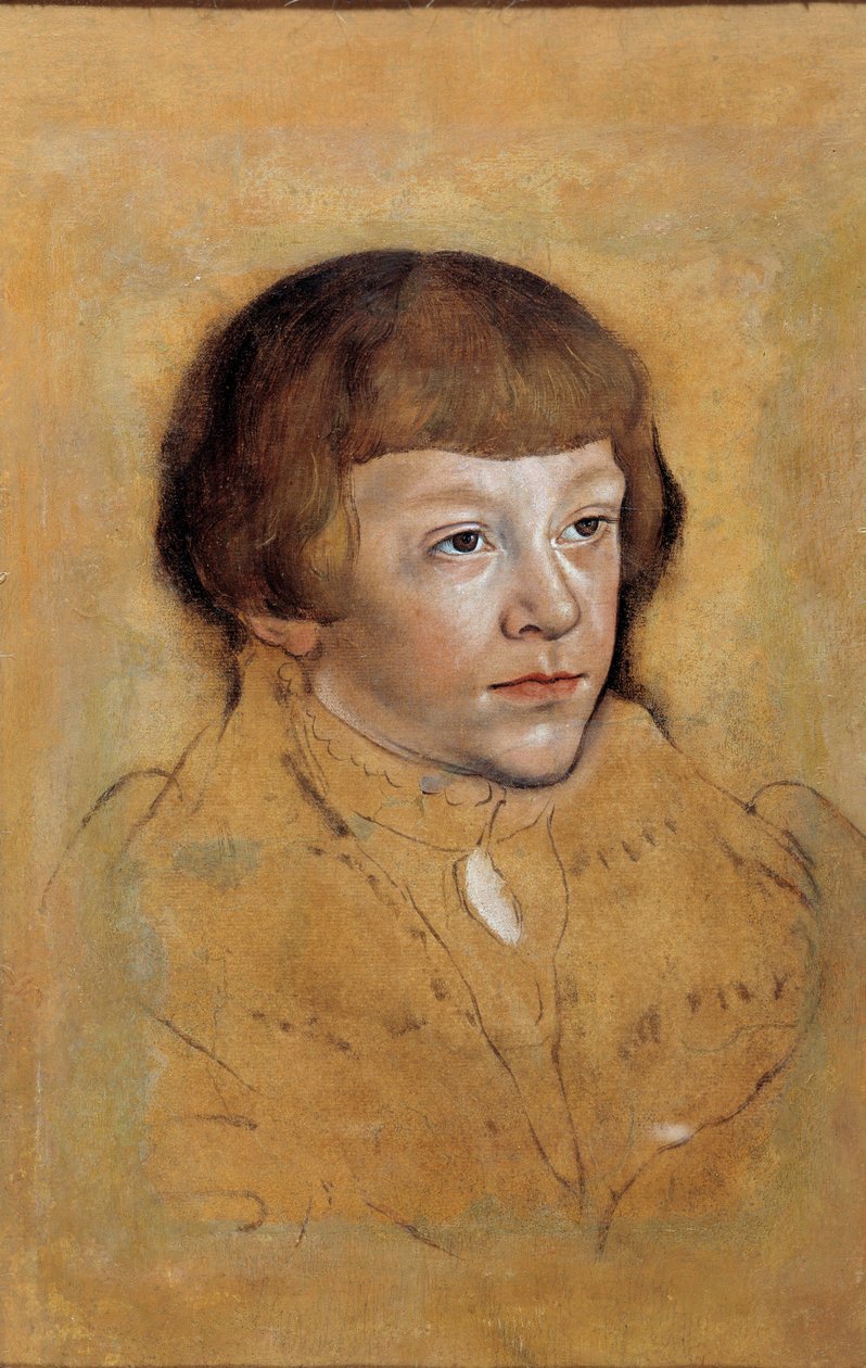 Portrett av en prins av Sachsen Tegning av Lucas Cranach den eldste (1472-1553) av Lucas the Elder Cranach