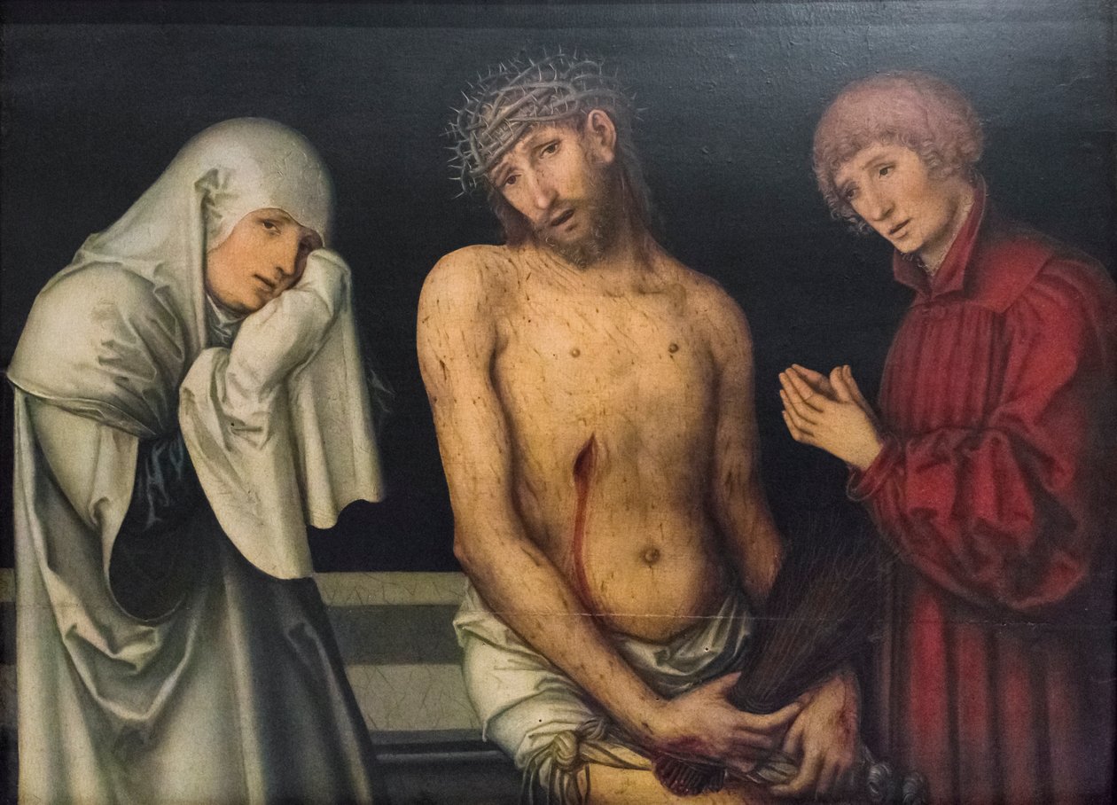 Medfølelse av Lucas the Elder or Hans (d.1537) Cranach