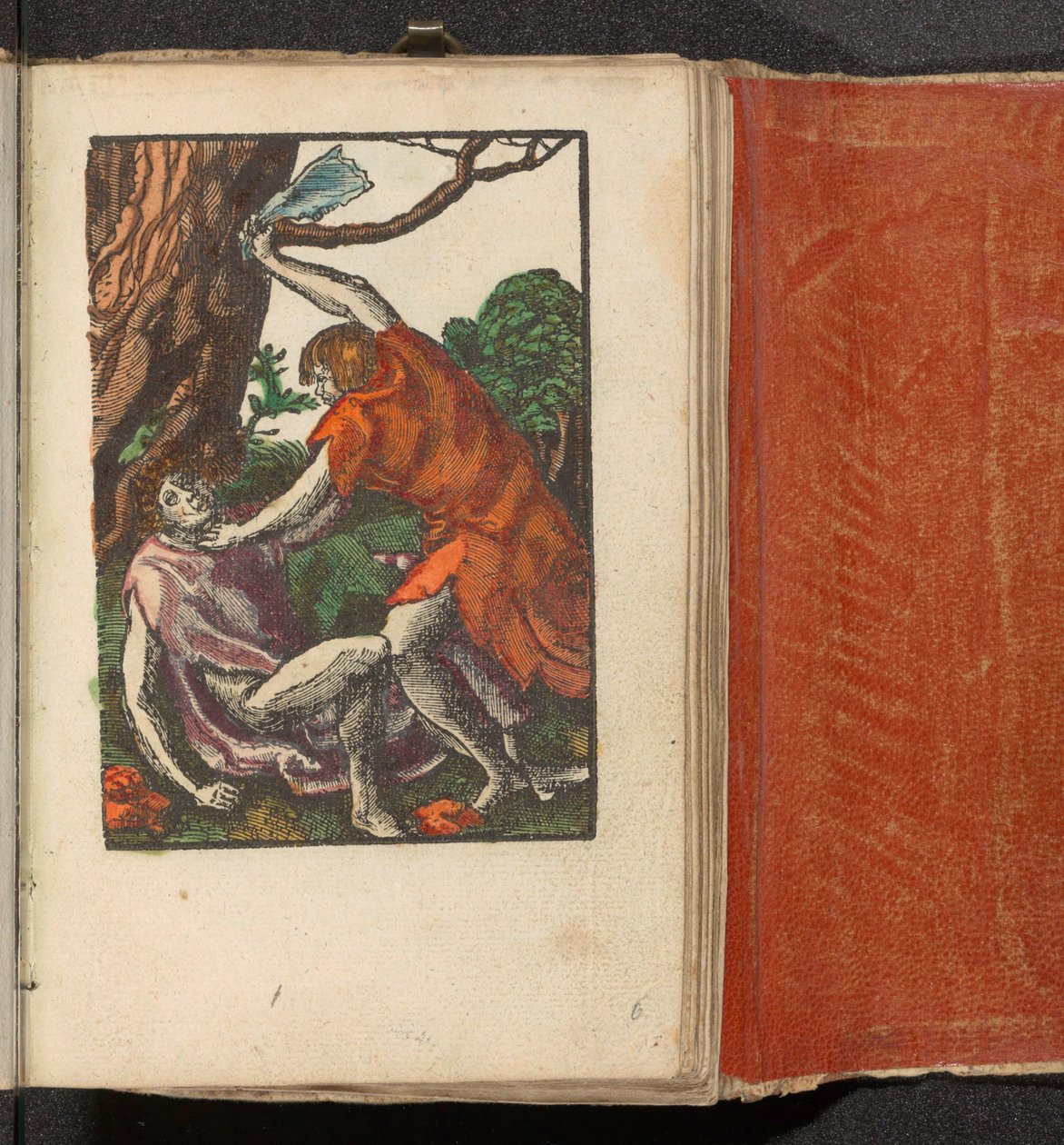 Kain dreper Abel Stupid Passion (serietittel) av Lucas van Leyden (workshop of)