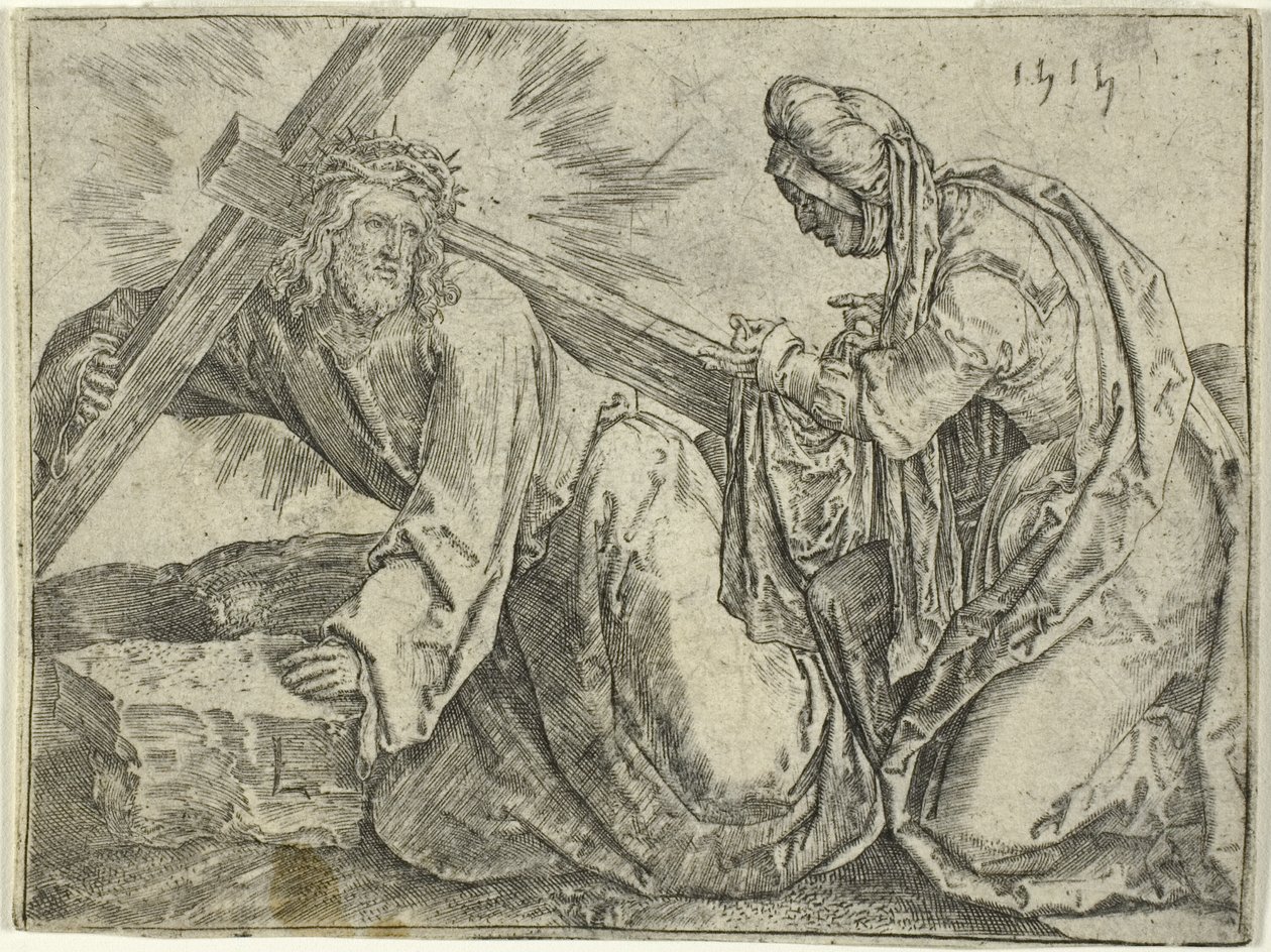 Kristus som bærer korset av Lucas van Leyden