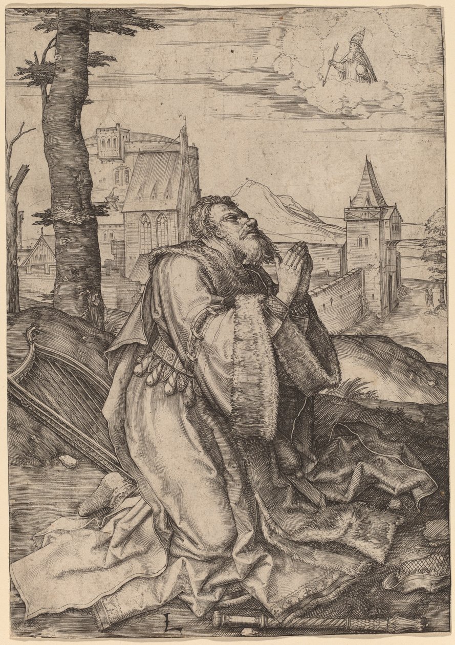 David ber av Lucas van Leyden