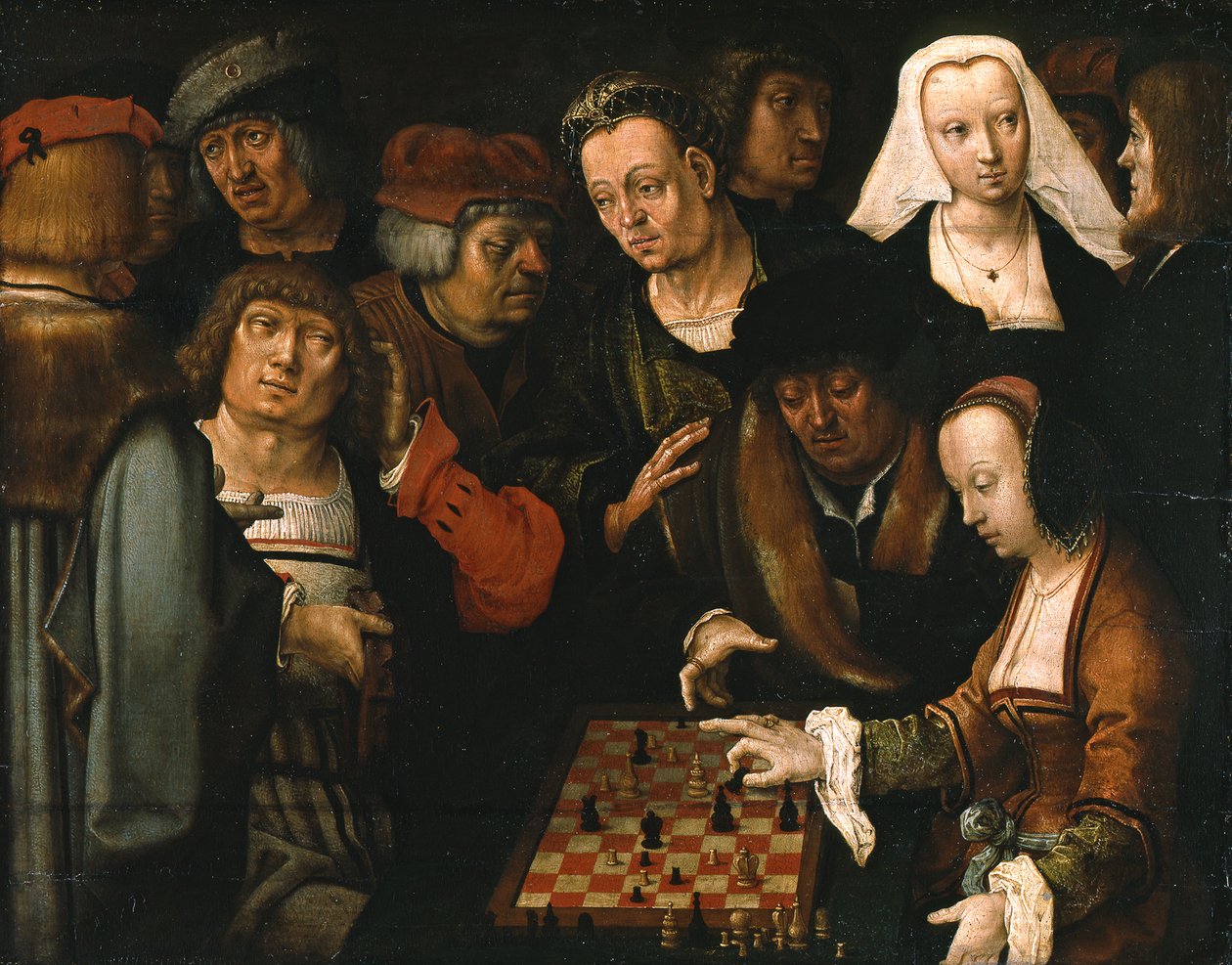 Sjakkpartiet av Lucas van Leyden