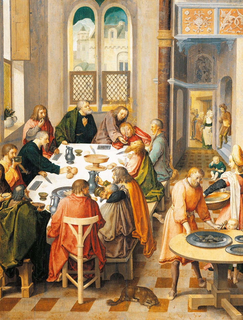 Nattverden, av Lucas van Leyden (cirka 1494-1533) av Lucas van Leyden