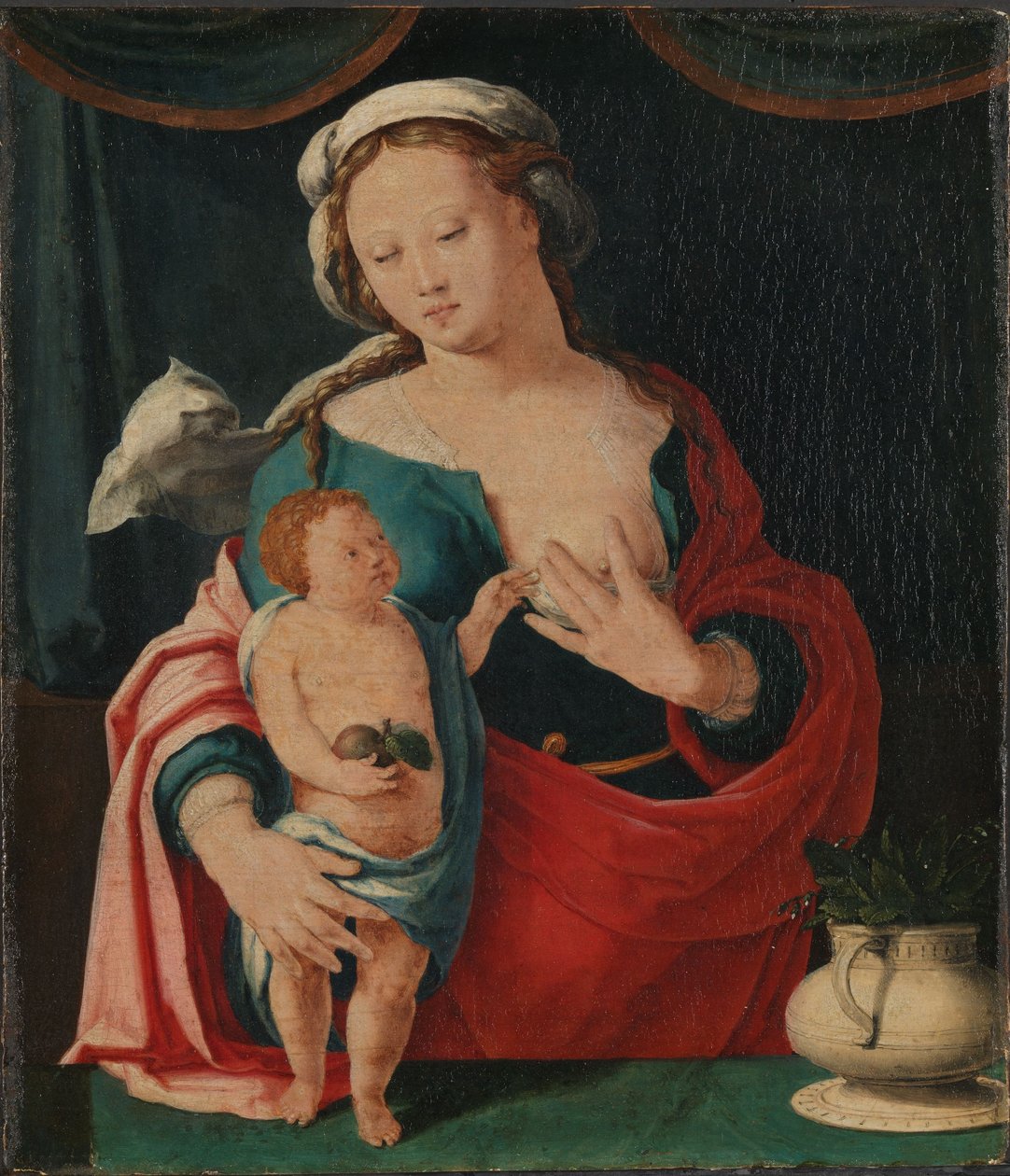 Madonna med barnet av Lucas van Leyden
