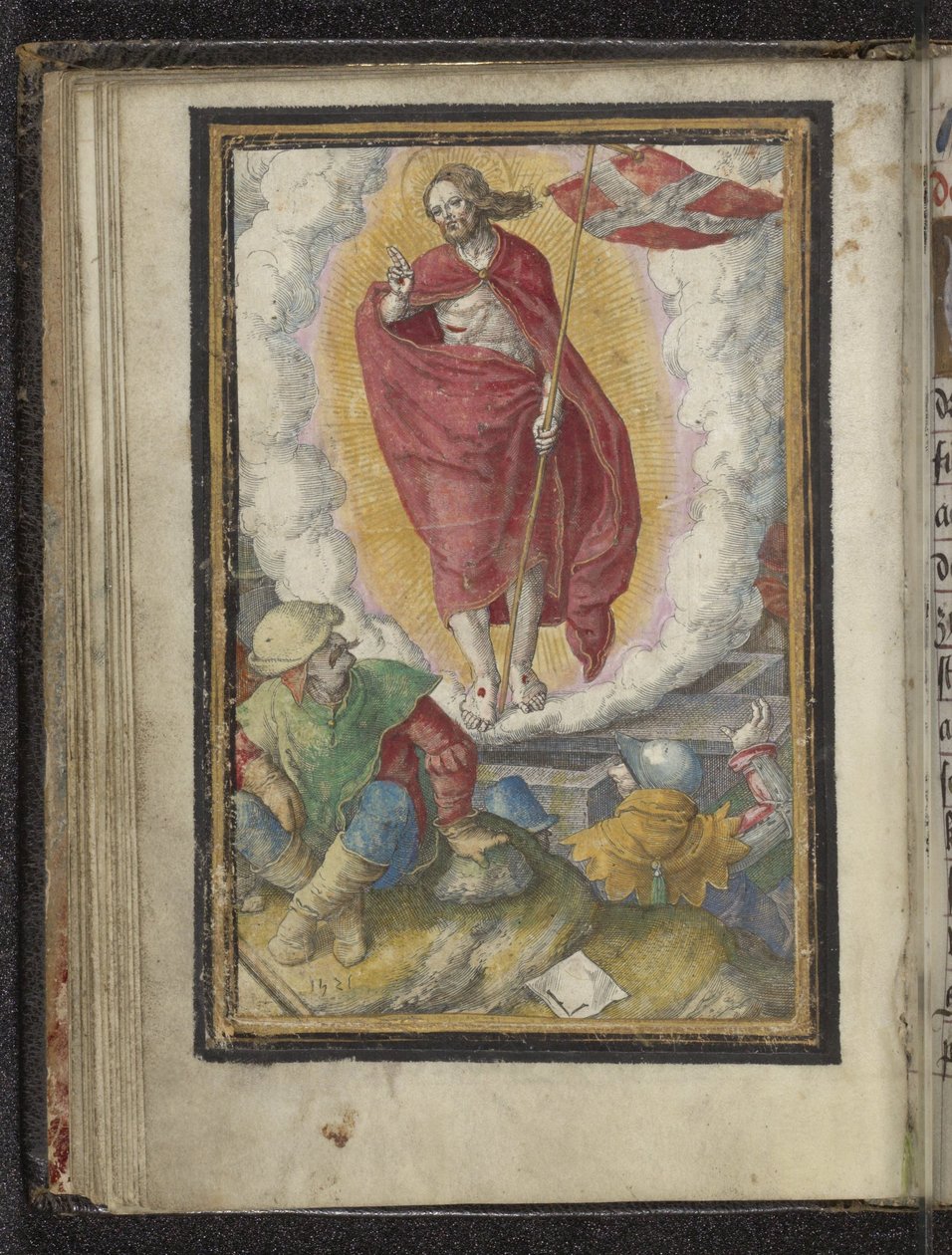 oppstandelse Passion of Christ (serietittel) av Lucas van Leyden