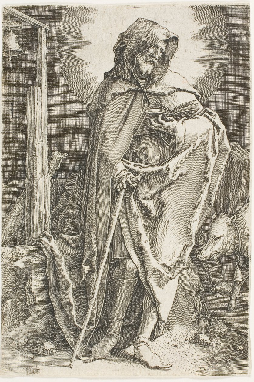 Sankt Antonius av Lucas van Leyden
