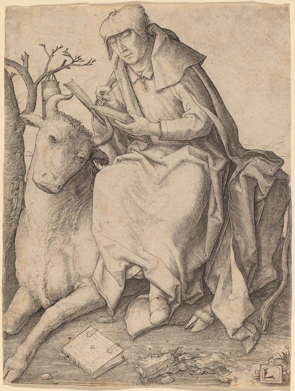 Sankt Lukas av Lucas van Leyden