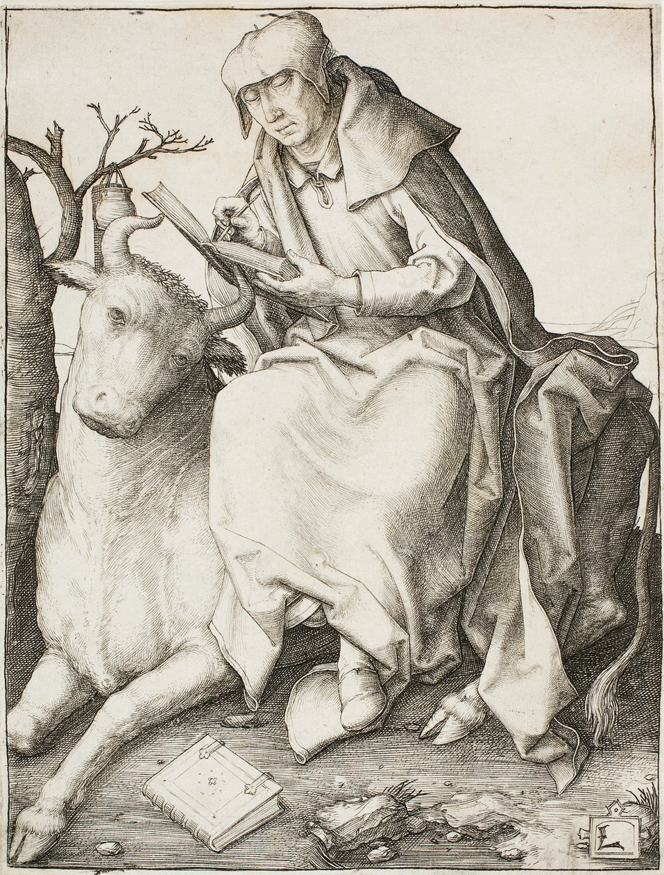 Sankt Lukas av Lucas van Leyden