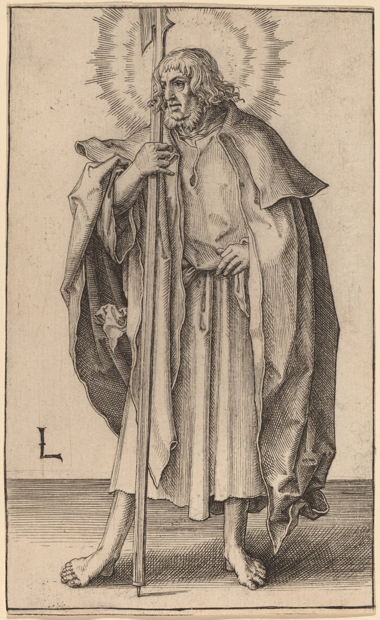 Saint Matteus av Lucas van Leyden