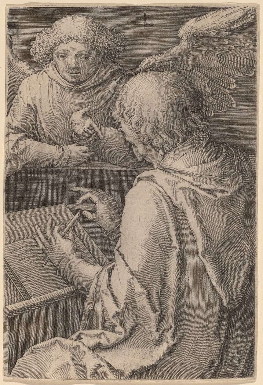 Saint Matteus av Lucas van Leyden