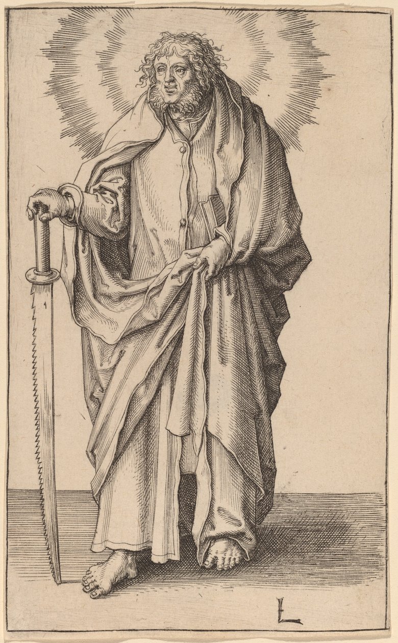 St. Simon av Lucas van Leyden