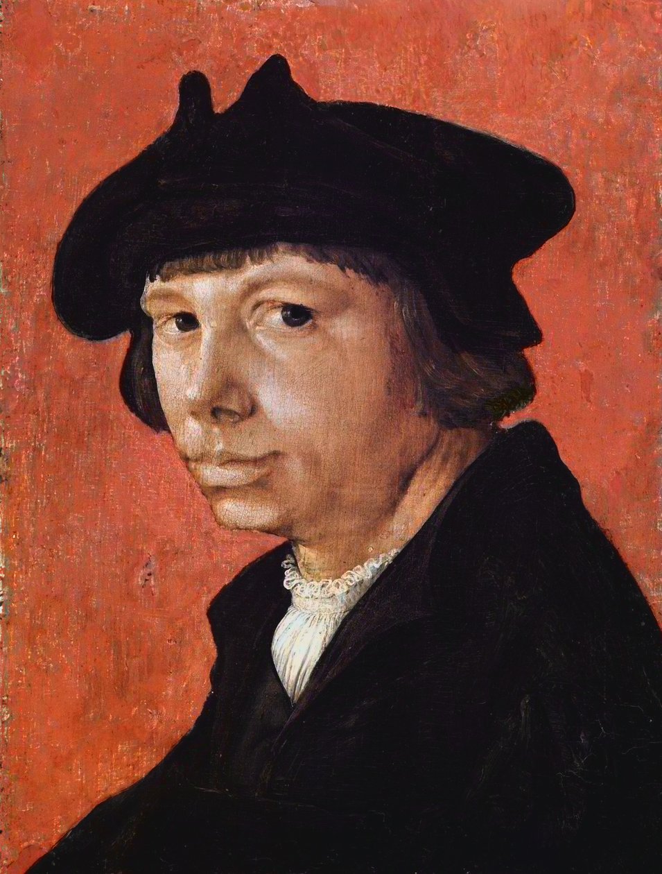 Selvportrett av Lucas van Leyden