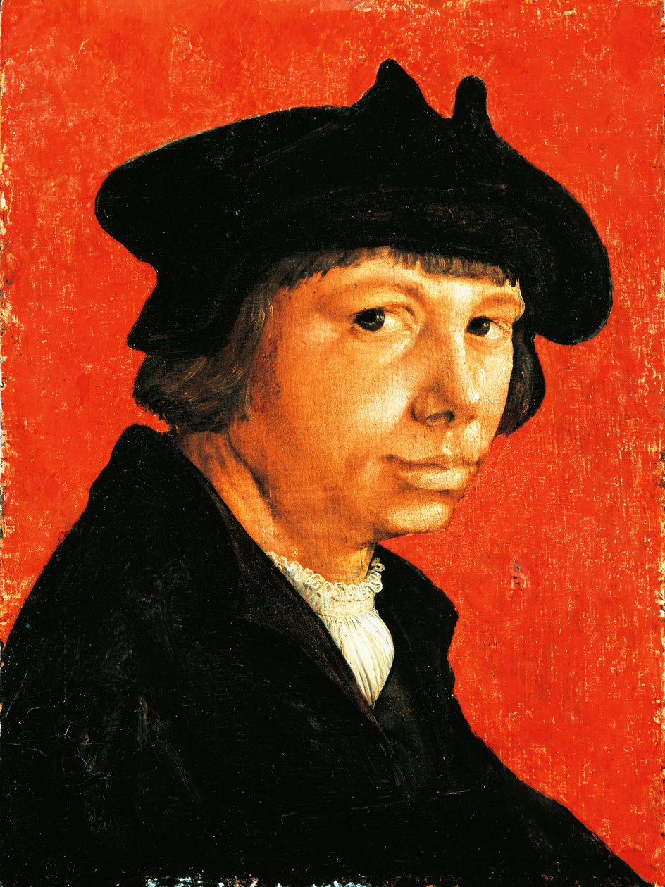 Selvportrett av Lucas van Leyden