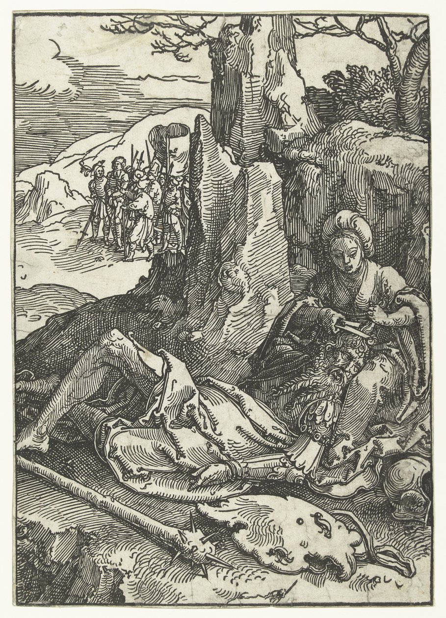 Samson og Delila Liten serie kvinnelister (serietittel) av Lucas van Leyden