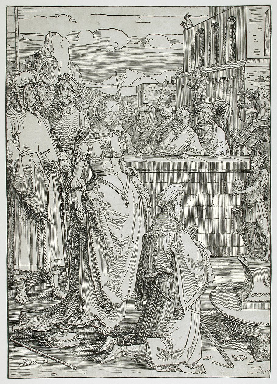 Salomos avgudsdyrkelse av Lucas van Leyden