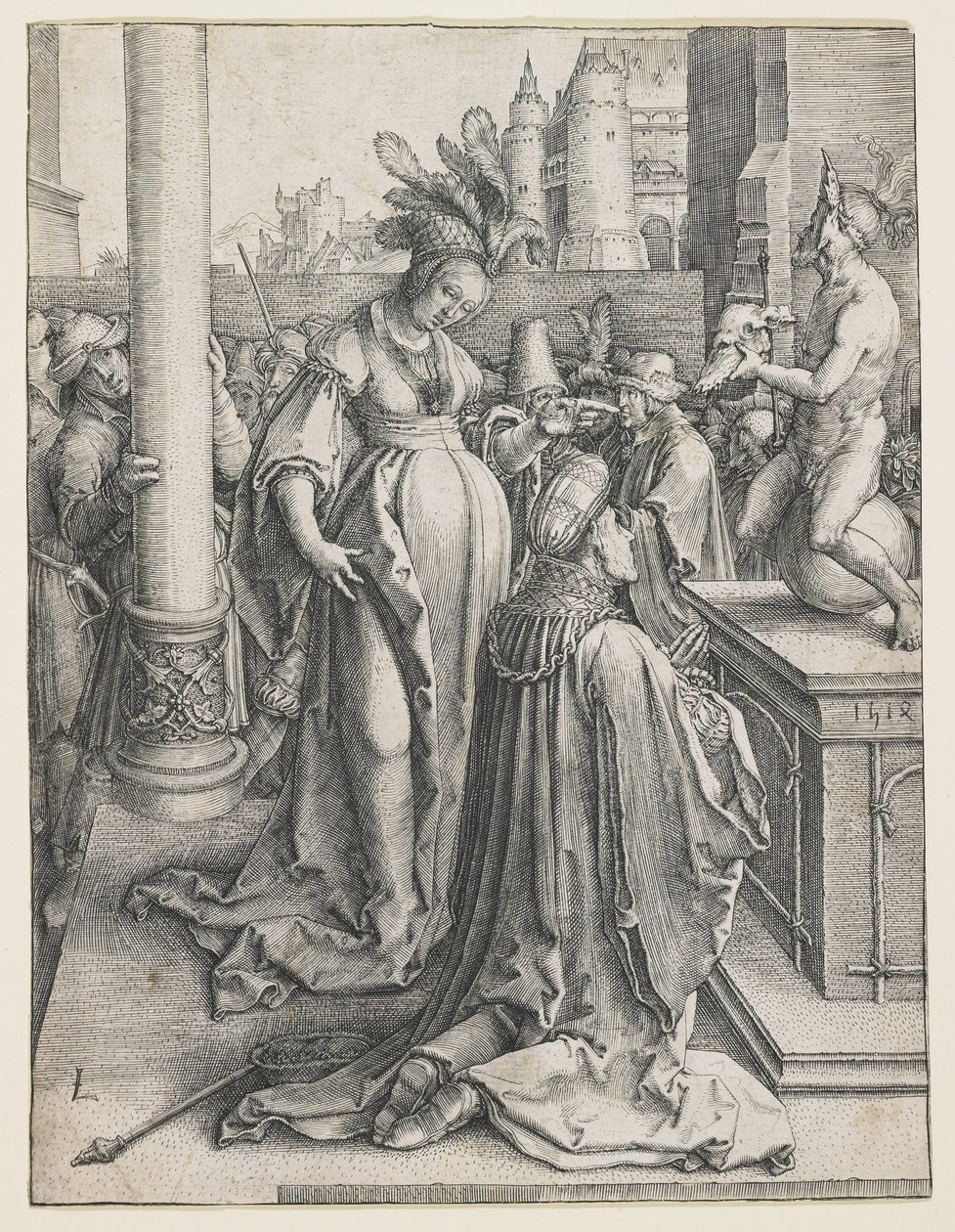 Salomos avgudsdyrkelse av Lucas van Leyden