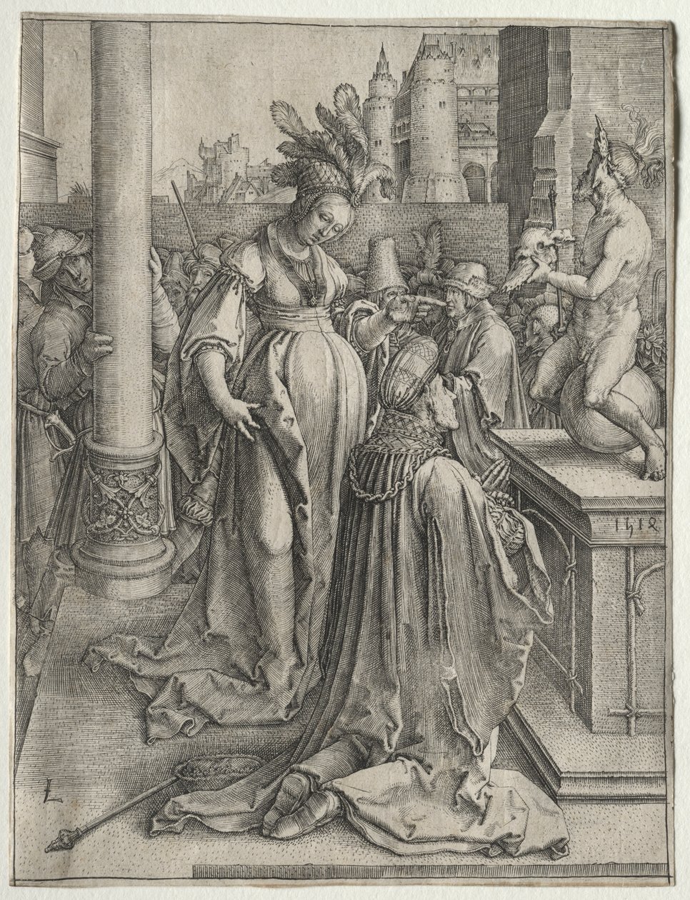 Salomos avgudsdyrkelse av Lucas van Leyden