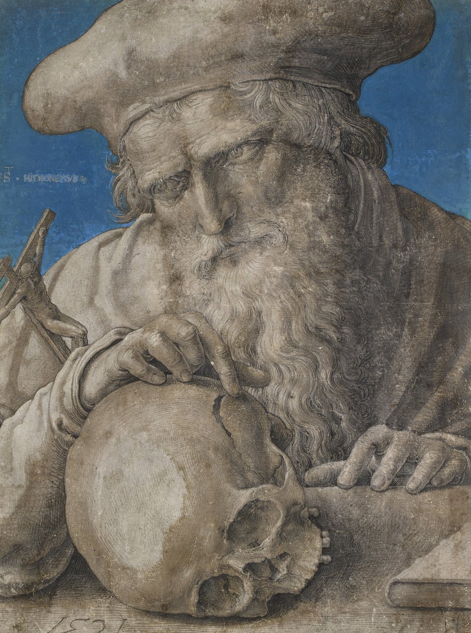 St Jerome av Lucas van Leyden