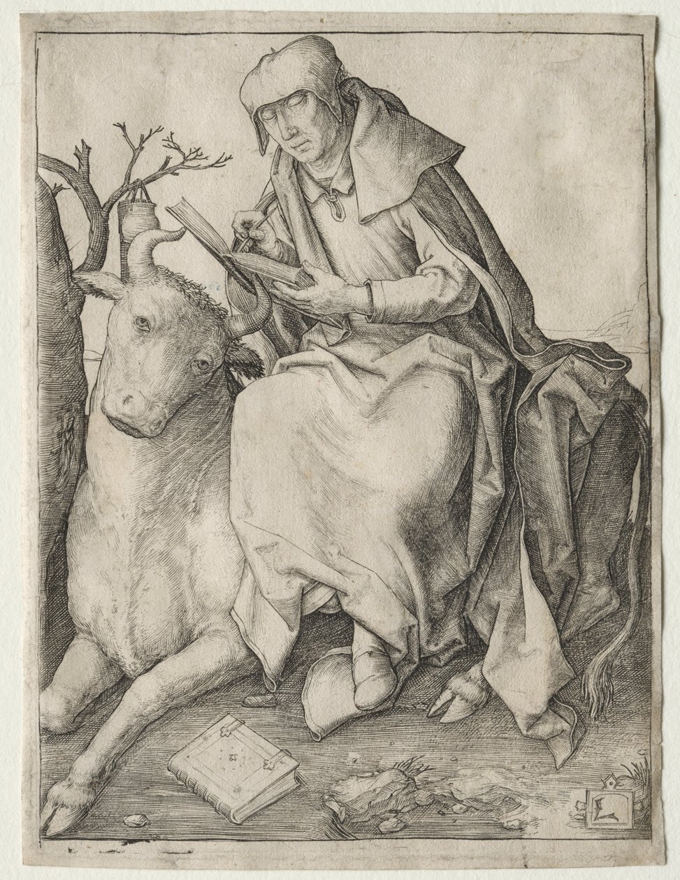 St. Luke av Lucas van Leyden