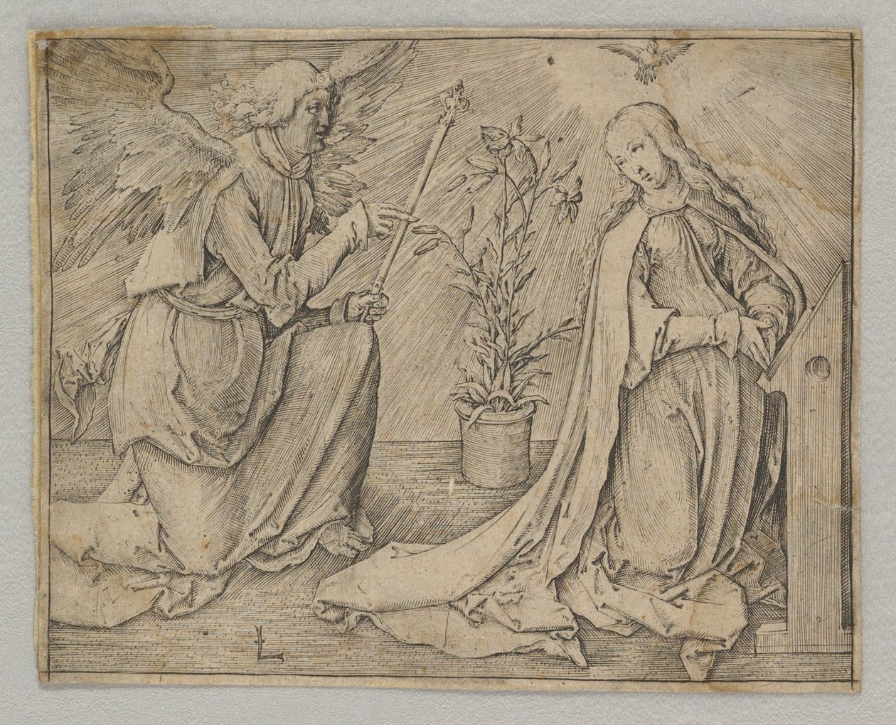 Bebudelsen, ca. 1516. av Lucas van Leyden