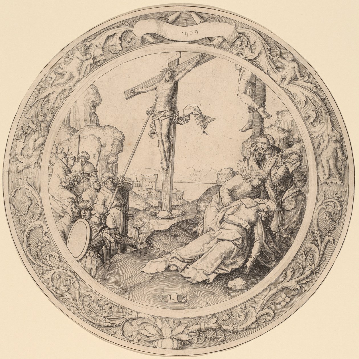 Korsfestelsen av Lucas van Leyden