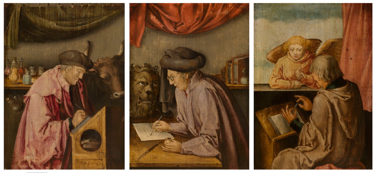 Evangelistene av Lucas van Leyden