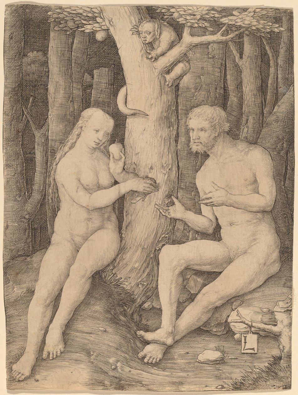 Menneskets fall av Lucas van Leyden