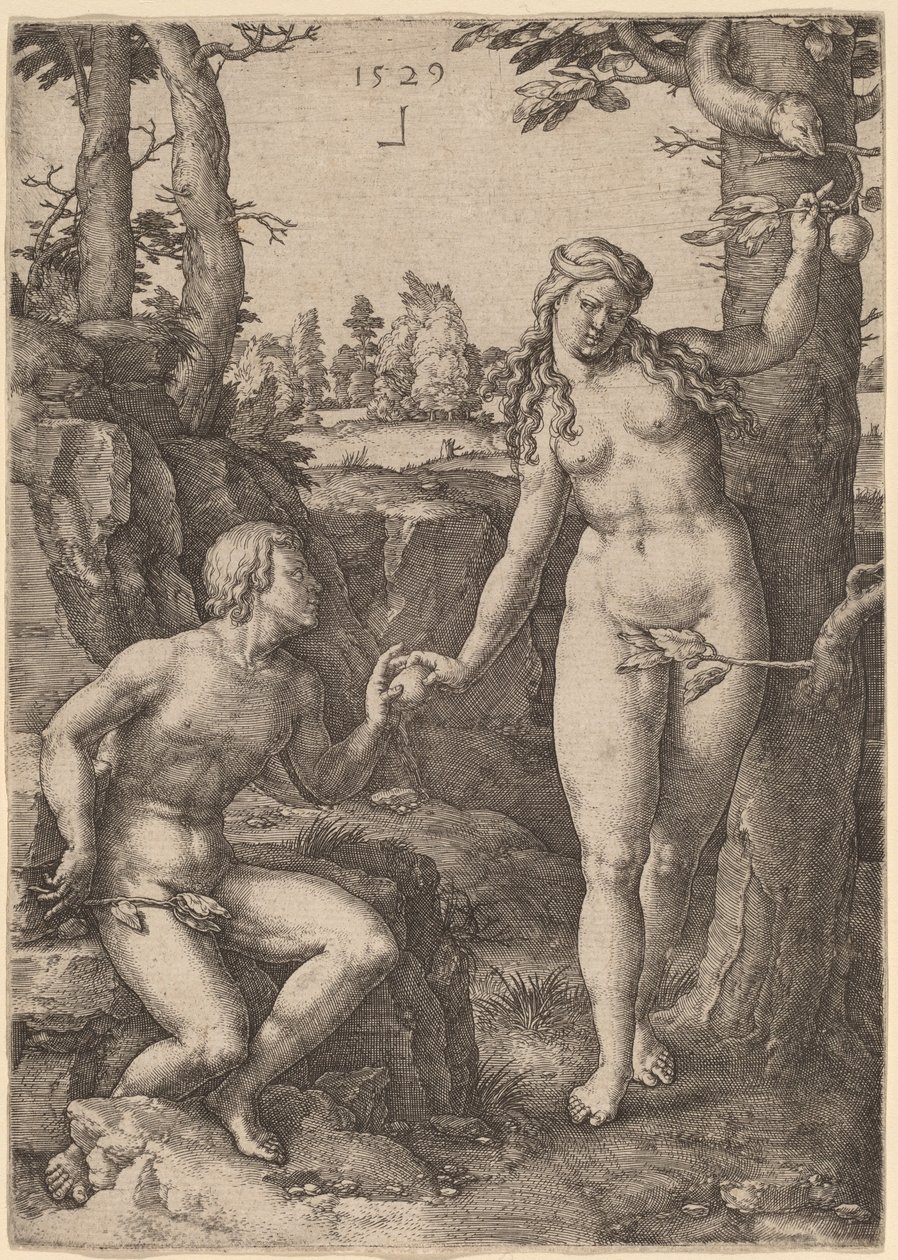 Menneskets fall av Lucas van Leyden