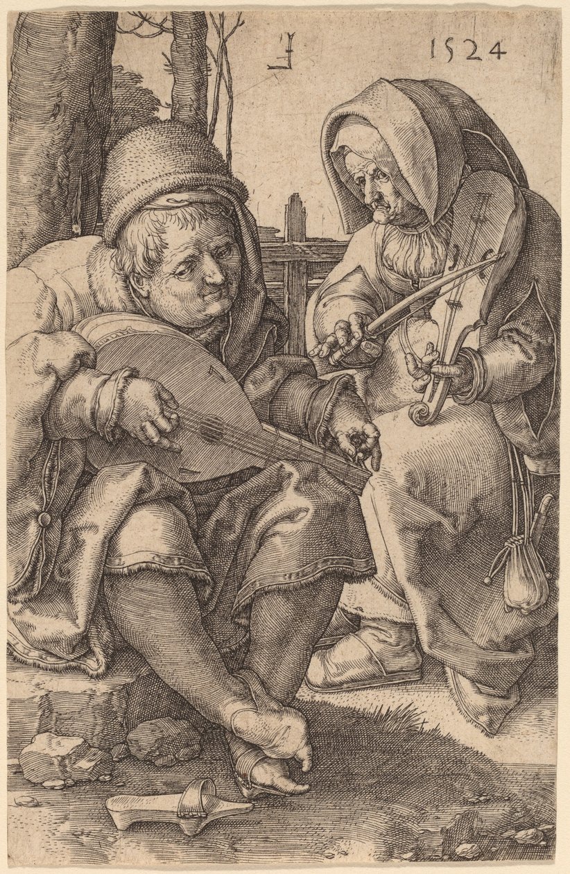 Musikerne av Lucas van Leyden