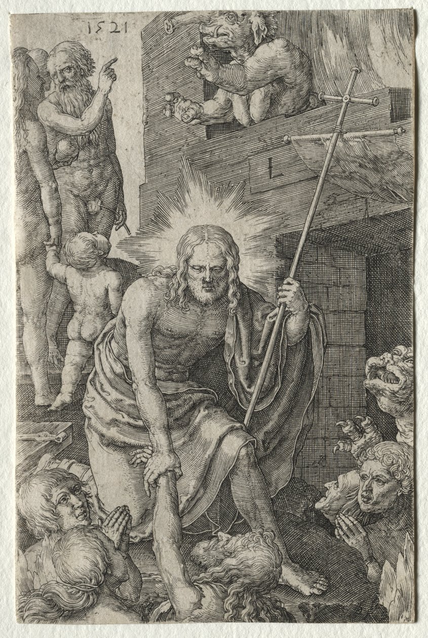 The Passion: Descent into Limbo av Lucas van Leyden