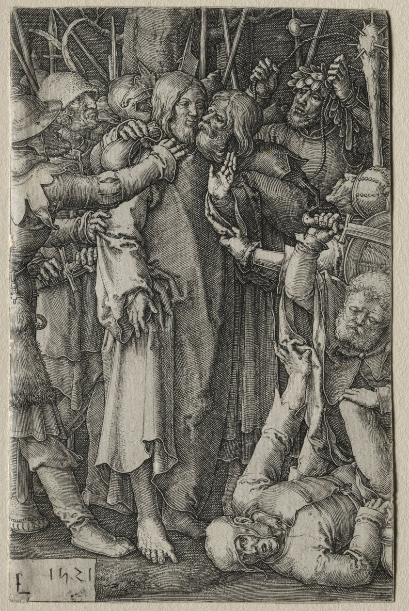 The Passion: The Capture of Jesus av Lucas van Leyden